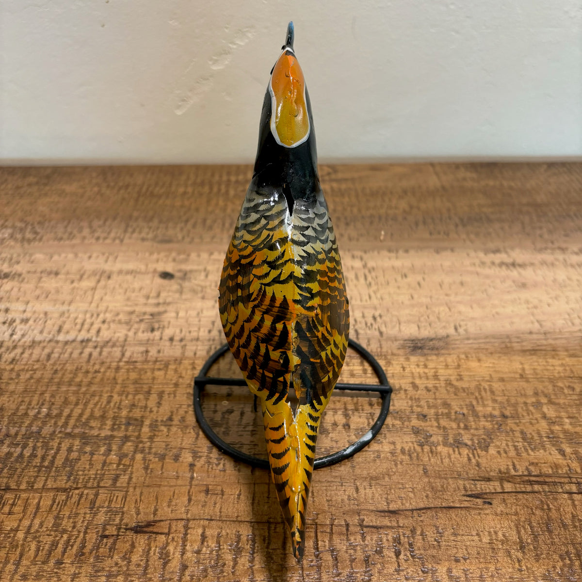 Metal Gambel Quail